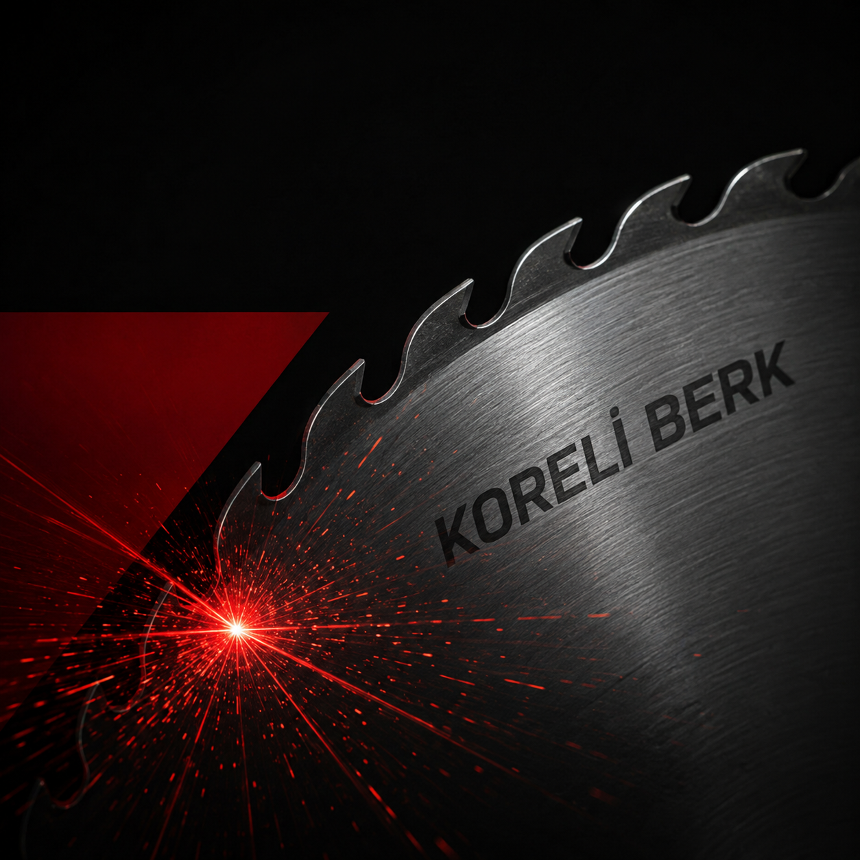 Koreli Berk Lazer Kesim Şerit Testere